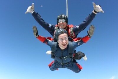 Skydive for horse welfare