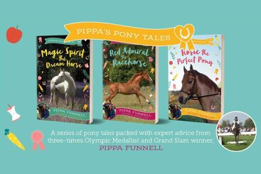 Welcoming Pippa Funnell to book-signing at Badminton Horse Trials 