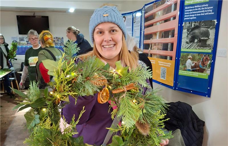Christmas wreath making and Afternoon tea – 1:30pm