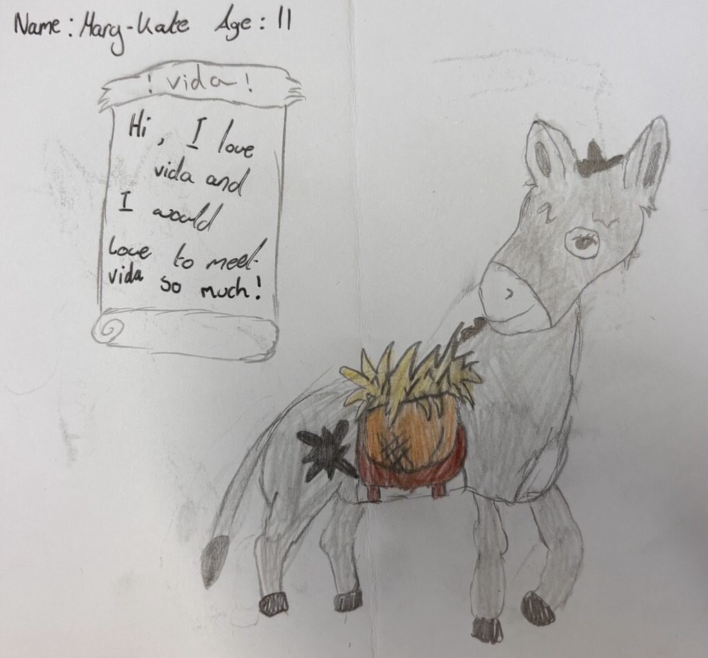 Letter from Stable Squad members Marcy and Kate